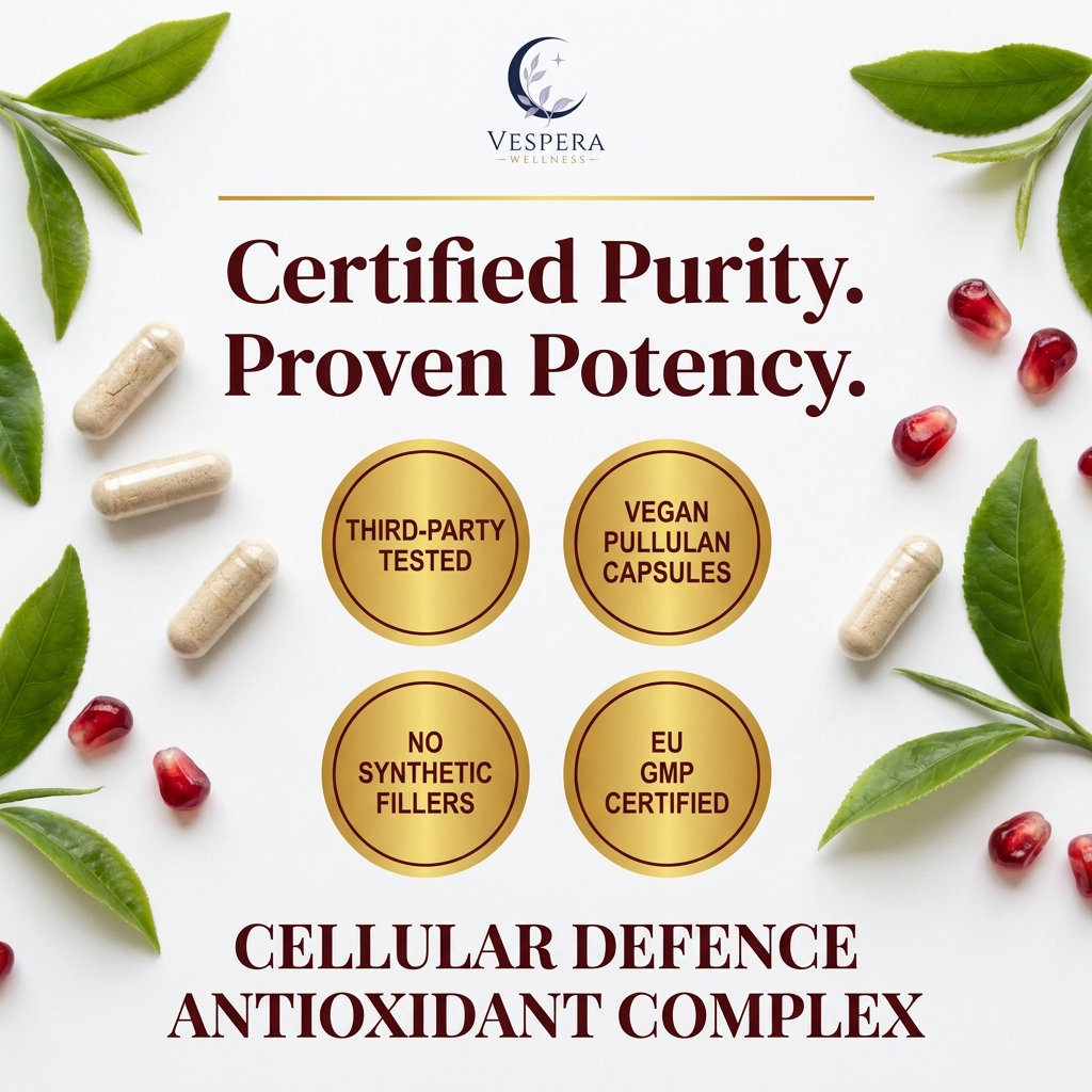 Vespera Cellular Defence – Antioxidant Complex - 60 Capsules - Vespera Wellness