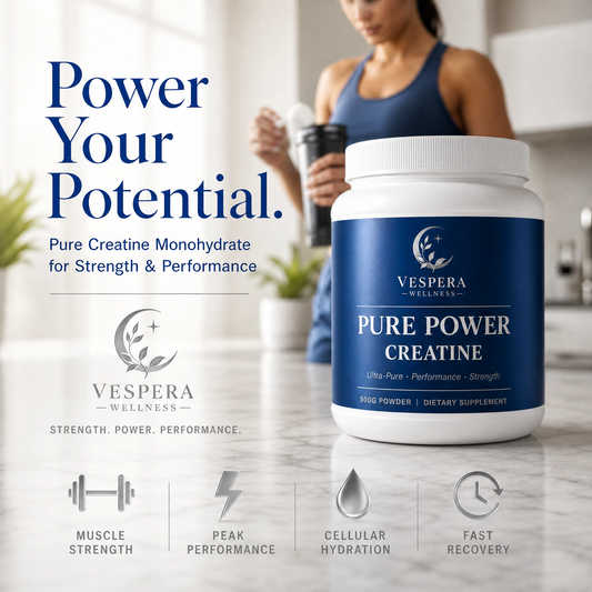 Vespera Pure Power – Creatine Monohydrate – 500g - Vespera Wellness