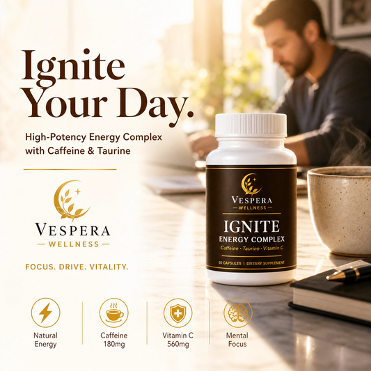 Vespera Ignite Energy Complex - 60 Capsules - Vespera Wellness