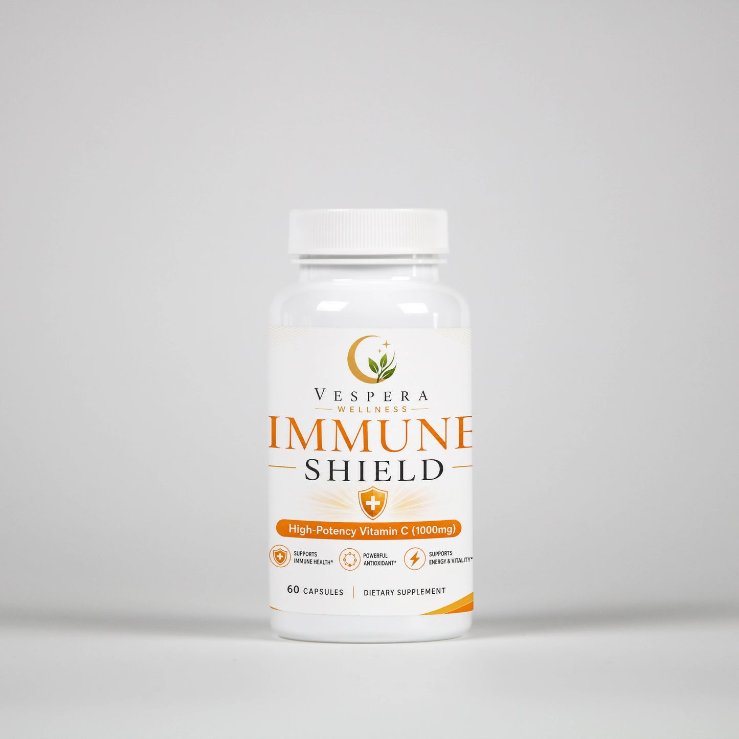 Vespera Immune Shield - Vitamin C  - 60 Capsules - Vespera Wellness