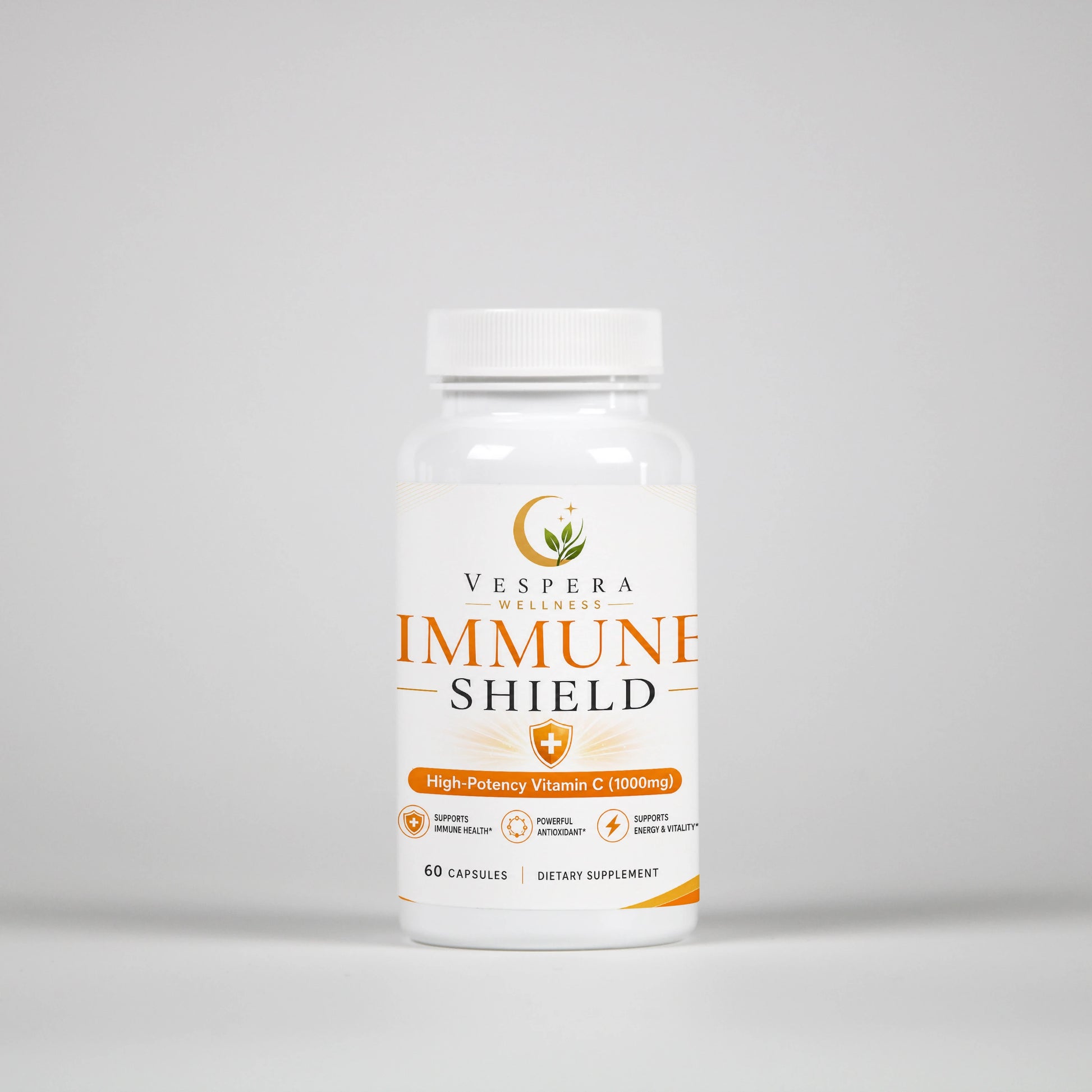 Vespera Immune Shield - Vitamin C  - 60 Capsules - Vespera Wellness