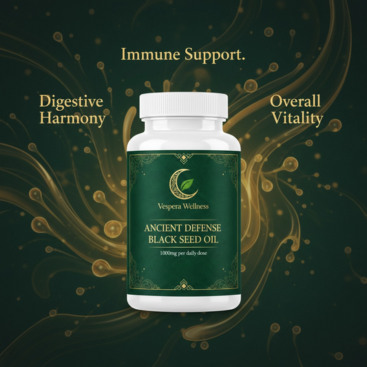 Vespera Ancient Defense Black Seed Oil - 120 Capsules - Vespera Wellness