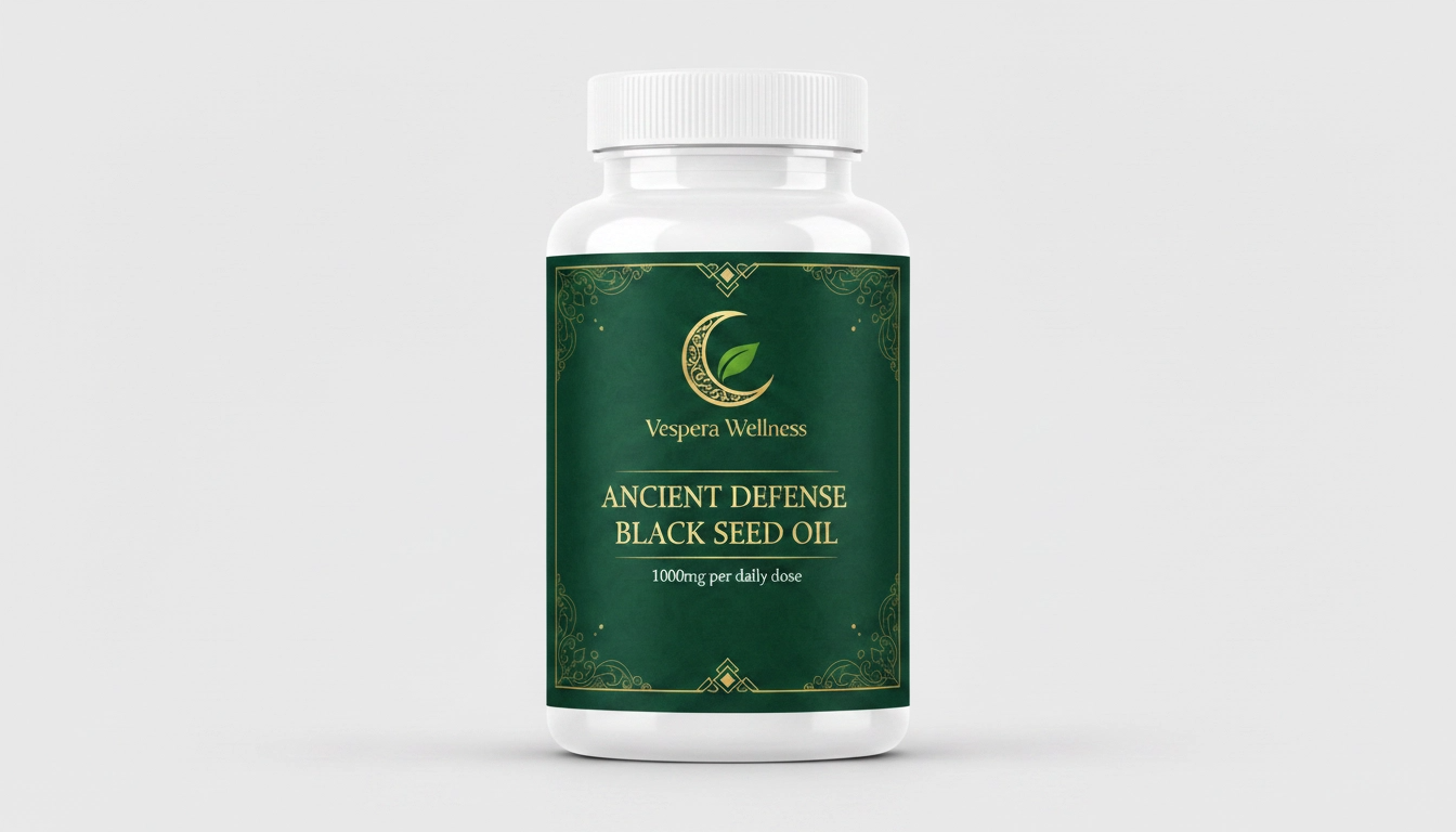 Vespera Ancient Defense Black Seed Oil - 120 Capsules - Vespera Wellness